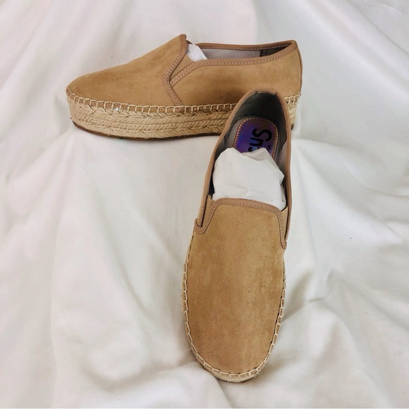 Circus Sam Eldeman Tan Suede Espadrilles - Picture 12 of 16
